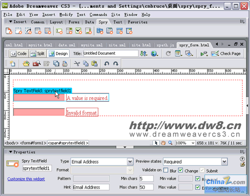 Dreamweaver CS3Spry֮